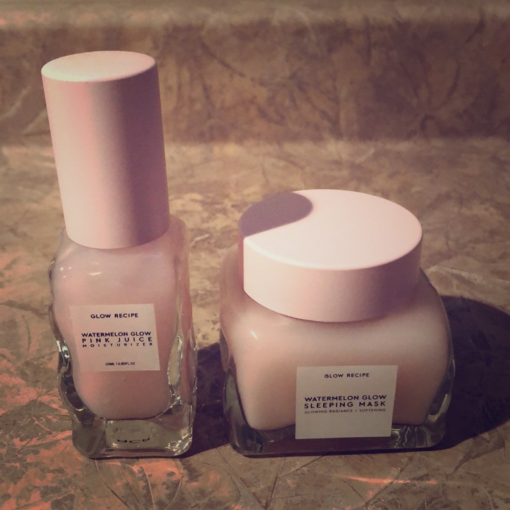 Glow Recipe Pink Juice Moisturizer and Glow Mask!